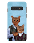 'Step Kitties' Personalized 2 Cat Phone Case