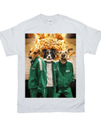 'Squid Paws' Personalized 3 Pet T-Shirt