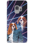 '1980s Lazer Portrait (Female)' Personalized Pet Phone Case