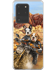'Dogati Riders' Personalized 2 Pet Phone Case