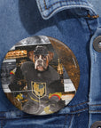 Las Vegas Doggos Hockey Custom Pin