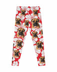 Custom Leggings (Bloom Red: 1-4 Pets)