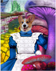 'Alice in Doggoland' Personalized Pet Puzzle