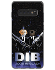 'Dogs in Black' Personalized 2 Pet Phone Case