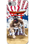 'The Sumo Wrestler' Personalized Phone Case