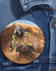 The Motocross Rider(s) ( 1 - 3 Pets) Custom Pin