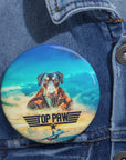 Top Paw Custom Pin ( 1 - 2 Pets)
