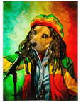 'Dog Marley' Personalized Pet Blanket