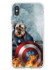 'Captain Doggmerica' Personalized Phone Case
