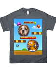 Retro Video Game Personalized Pet T-Shirt