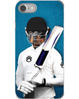 'The Cricket Player' Personalized Phone Case