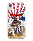 'The Sumo Wrestler' Personalized Phone Case