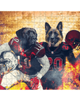 'Arizona Doggos' Personalized 2 Pet Puzzle