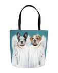 '2 Angels' Personalized 2 Pet Tote Bag