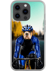 'The Male Cyclist' Personalized Phone Case