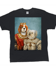 'Queen And Princess' Personalized 2 Pet T-Shirt