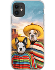 '2 Amigos' Personalized 2 Pet Phone Case