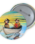The Fisherman Custom Pin ( 1 - 2 Pets)