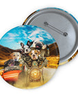 Harley Wooferson Custom Pin (1 - 5 Pets)