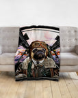 'The Pilot' Personalized Pet Blanket