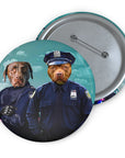 The Police Officer(s) ( 1 - 3 Pets) Custom Pin