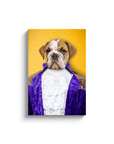 'The Prince-Doggo' Personalized Pet Canvas