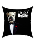 'The Dogfather' Personalized Pet Throw Pillow