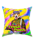 'The Fresh Pooch' Personalized Pet Throw Pillow