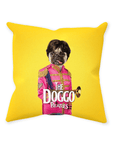 'The Doggo Beatles' Personalized Pet Throw Pillow