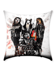 'Kiss Doggos' Personalized 4 Pet Throw Pillow