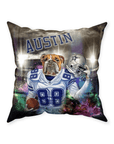 'Dallas Doggos' Personalized Pet Throw Pillow