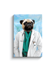 'The Doctor' Personalized Pet Canvas