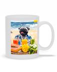 'The Beach Dog' Personalized Pet Mug