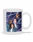 '1980s Lazer Portrait Pet(Male)/Human(Female)' Personalized Mug