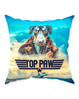 'Top Paw' Personalized Pet Throw Pillow