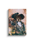 'The Pirate' Personalized Pet Canvas