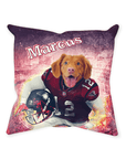 'Atlanta Doggos' Personalized Pet Throw Pillow