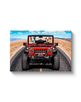 'The Yeep Cruisers' Personalized 2 Pet Canvas