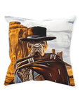'The Good the Bad and the Fury' Personalized Pet Throw Pillow