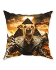 'The Mummy' Personalized Pet Throw Pillow