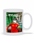 'Wales Doggos Euro Football' Personalized Pet Mug