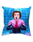 'Woofard Simmons' Personalized Pet Throw Pillow