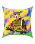 'The Fresh Pooch' Personalized Pet Throw Pillow