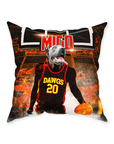 'Atlanta Dawgs' Personalized Pet Throw Pillow