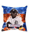 'Detroit Tiger Doggos' Personalized Pet Throw Pillow