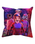 'Chewing Things' Personalized 4 Pet Throw Pillow