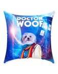 'Dr. Woof (Female)' Personalized Pet Throw Pillow