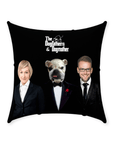 'The Dogfathers & Dogmother' Personalized Pet/Human Throw Pillow