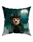 'The Witch' Personalized Pet Throw Pillow