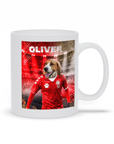 'Denmark Doggos Euro Football' Personalized Pet Mug